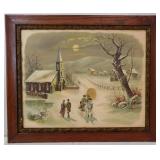 1897 Winter in Wisconsin J Hoover Chromolithograph