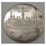 986 Silver Commemorative Medal Osnabrï¿½ck