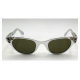 1950's Tura Aluminum Cats Eye Frame Sunglasses