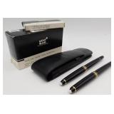 Mont Blanc Meisterstuck Fountain & Ballpoint Pens