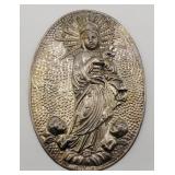 Assumption of Mary Sterling 925 Plaque Italy