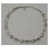 1950's Trifari Diamante Rhinestone Collar Necklace