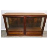 Vintage Wall Display Cabinet & Key