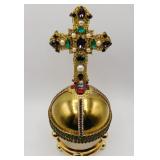 Globus Cruciger Orb & Cross Replica w Stand