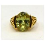 UTC Sterling Silver Peridot Ring