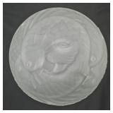 Viane France Satin Glass Koi Lamp Shade