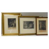 3 - 19th Century Lithographs & Engravings