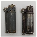 2 WWII Dunhill Service Lighters