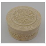 Antique Chinese Ivory Powder Trinket Box PA ONLY
