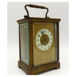 Antique French Victorian Bronze Carriage Clock