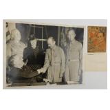Gen Marshall Autograph Photo Roosevelt & Doolittle