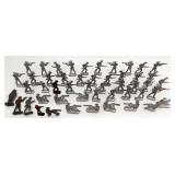 Vintage Metal Lead Toys Soldiers