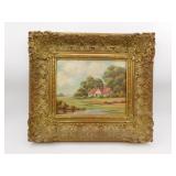 William Bradley (1880-1945) Landscape Oil Painting