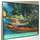 1980s Van Gogh in Saint-Remy & Auvers Met Poster