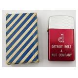 Detroit Nut & Bolt Co. Park Sherman Lighter NIB
