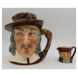 Royal Doulton Toby Mugs Izaak Walton Old Charley