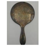 Antique Sterling Silver Hand Mirror