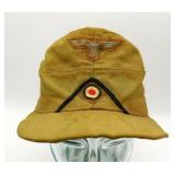 WWII Aug Schohsburt Afrikakorps Pionier Cap
