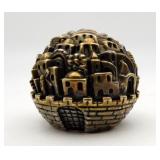 1996 Sam Philipe Jerusalem 3000 925 Clad Globe