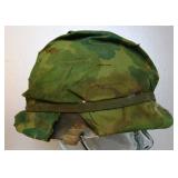 1974 Vietnam War U.S. Army M1 Combat Helmet
