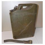 1951 Korean War Era US Army Jerry Gas Can