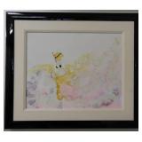 Abstract Alcohol Ink Painting Signed Alexis Johns