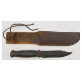 G.C. Co. Japan Fighting Knife & Sheath