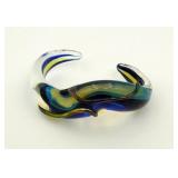 Murano Art Glass Cuff Bracelet