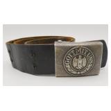 WWII German Gott Mit Uns Belt & Buckle