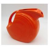 Fiesta Radioactive Red Disc Water Pitcher Jug