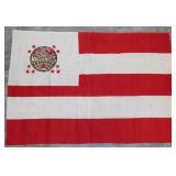 vtg Knights of The Maccabees Fraternal Flag