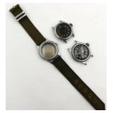 WWII Elgin A.F. US Army Type A-11 Watch Group