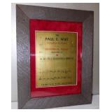 Paul Wirt Bloomsburg Fountain Pen Advertising Sign