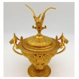 19th c DORï¿½ French Bronze Figural Compote