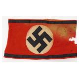 WWII German Allgemeine SS Wool Armband