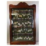 Bombay Company Souvenir 60 Spoon Display Case