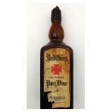 M Salzman Co New York California Port Wine Bottle