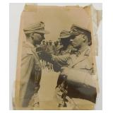 WWII German Photo Rommel Knights Cross Medal