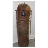 Vintage Leather Boxing Punching Bag