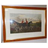 Returning to Kennel Fox Hunt Engraving Sheldon Wil
