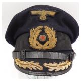 WWII German Kriegsmarine Visor Ersatz?