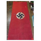 WWII German NSDAP Hausfahne Rally Banner 60 x 144"