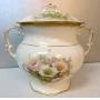 K.T. & Co. Beautiful Antique Lidded Chamber Pot