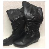 Call It Spring Black Boots Size 7