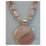 Fashion Necklace & Earring Set - Hallmarked KC