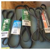 Five Automotive Belts