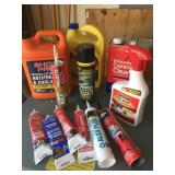 Contents Cabinet,  Anti-Freeze, Concrete Cleaner