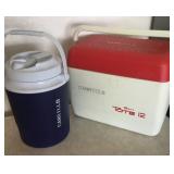 Gott Tote 12 Cooler & Rubbermaid Gal Jug