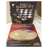 Family Game Set & Chinese Checkers NIB