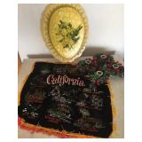 Vintage California Pillow Cover, Sees Candy Box